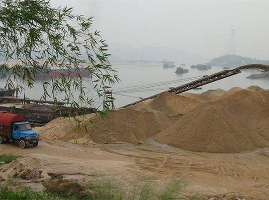 非法盜采河砂5000余方，涉案價值500萬！湖北一盜采河砂團伙被抓