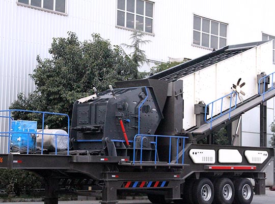 反擊式破碎機(jī)是否可做成移動(dòng)方式，便于快速在線更換？