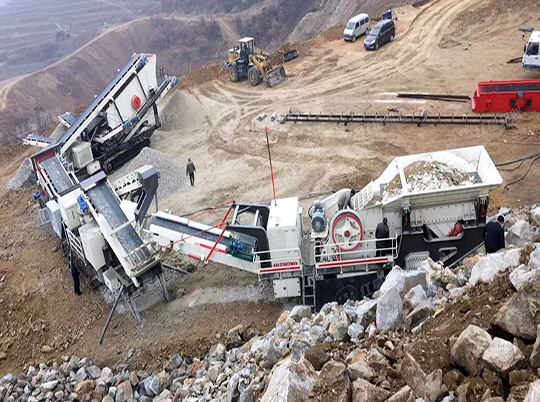 紅星機(jī)器移動(dòng)式破碎站，致力于全球砂石骨料投資者